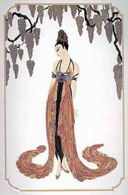erte_feather_gown